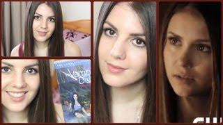 Elena Gilbert Makeup amp Hair Tutorial  TVD Giveaway CLOSED [upl. by Byrom]