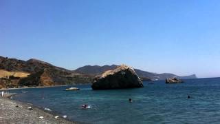 Kaloi Limenes Beach Ship Supply in Heraklion Crete Greece by ebcr by ebcr [upl. by Letizia]