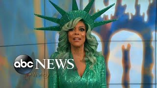 Wendy Williams faints on live TV after overheating [upl. by Cataldo548]