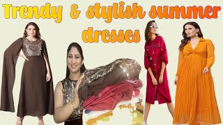 Trendy amp stylish summer dresses 👗  beautiful collection👌 [upl. by Noramac361]