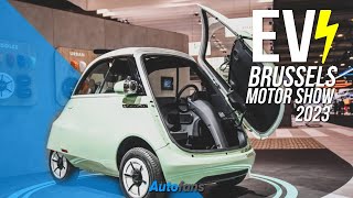 Dit zijn de nieuwe EVs van het Autosalon Brussel 2023  Salonspecial [upl. by Annaira]