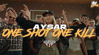 AYSAR  ONE SHOT ONE KILL RAP LA RUE 2 ROUND 1 [upl. by Klockau931]