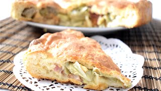 FOCACCIA MORBIDA RIPIENA CON CARCIOFI E PANCETTA [upl. by Jenna307]