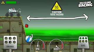 Hill Climb Racing  Nuclear Plant 24671m on MOONLANDER  GamePlay [upl. by Yenial]