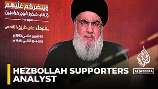 ‘Extremely hard for resistance supporters to accept Nasrallah assassination’ [upl. by Isador837]