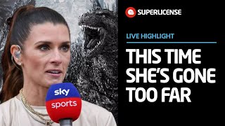 Is Danica Patrick OK 🦎 Its time Sky F1 fired her for “lizard people” beliefs [upl. by Nikolas990]