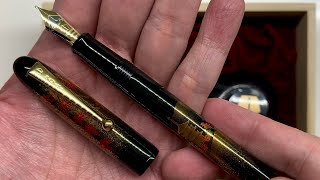 A Few Fair Pens  Namiki Yukari Autumn Leaves Fountain Pen 並木 紅葉 万年筆 [upl. by Airemaj]