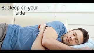 5 ways to stop snoring [upl. by Amias]