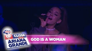 Ariana Grande  God is a woman Live At Capital Up Close [upl. by Chantal]