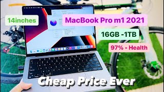 MacBook Pro m1 2021 16GB1TB 97 Health [upl. by Cloutman35]