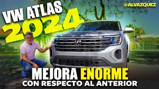 2024 Volkswagen Atlas • GRANDES cambios por dentro y por fuera [upl. by Eitsyrk322]