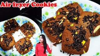 Air Fryer Cookies  Air fryer Biscuit Recipe  Biscuit in air Fryer  Cookies in Air Fryer  Shivani [upl. by Naor802]