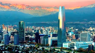 4k Chile 🇨🇱  LAS CONDES el barrio más rico de SANTIAGO y Latinoamerica [upl. by Spindell]