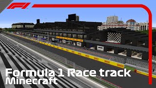 The most realistic race track in Minecraft [upl. by Swartz732]