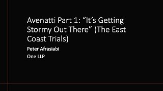 “It’s Getting Stormy Out There” Legal Ethics Issues in the Michael Avenatti Criminal Prosecution [upl. by Helen710]