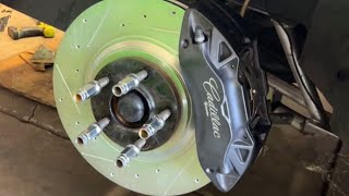 ATS Brembo Brake Upgrade on My New Edge Mustang GT [upl. by Heddy]