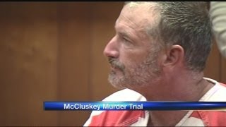 Witnesses called in McCluskey trial [upl. by Sucerdor473]