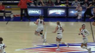 Womens Basketball Highlights vs Fort Hays State [upl. by Mathe785]