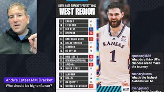 Bracketology First March Madness mens bracket predictions of 2024 [upl. by Selinski908]