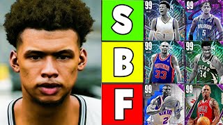 BEST SMALL FORWARDS IN NBA 2K23 MYTEAM TIER LIST [upl. by Alice48]