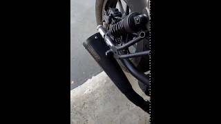 Honda Rebel 300 with Vance amp Hines Exhaust [upl. by Tnelc]