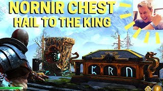 God of War Nornir Chest Hail to The King King’s Hollow [upl. by Arnuad]