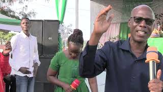 SSOZI JORAM AND MILLY KAMUGISHA at the 2nd anniversary of Higher Ground Ministries choir Mbarara [upl. by Grayce]