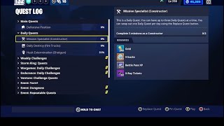 Complete 3 missions as a Constructor Mission Specialist Daily Challenge Quest 512023 [upl. by Brufsky]