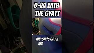 Overwatch DVa With The Gyatt shorts [upl. by Warfourd]