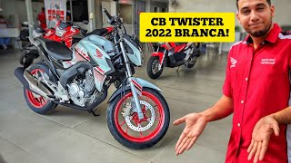 CB TWISTER 2022 BRANCA APRESENTAÇÃO A Primeira CB Twister CBS BRANCA 2022 da Concessionaria [upl. by Erastatus]