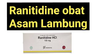 RANITIDINE HCL 150 mg obat apa [upl. by Schoof889]