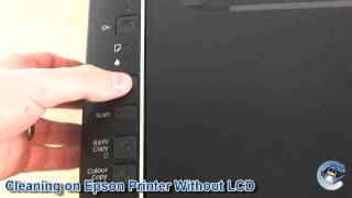 How to do Head Cleaning on Epson Printer Without Screen [upl. by Artap939]