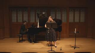 Four Characteristic Pieces for Clarinet by William Y Hurlstone  Marissa Stanfill [upl. by Edia]