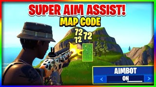 🎯 super aim assist 1v1 fortnite map code get Aimbot 🎮 [upl. by Rora]