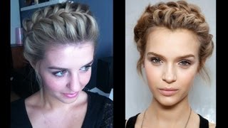 JOSEPHINE SKRIVER braid  Frisuren Freitag  Lovethecosmetics [upl. by Saunderson514]