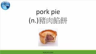 生活必學英文單字 食物篇 肉類與魚肉 Daily Vocabulary Food Meat amp Fish [upl. by Gare]