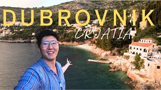 DUBROVNIK CROATIA 🇭🇷  Exploring Lokrum Island and Sveti Jacob Beach [upl. by Enileve]