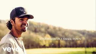 Conner Smith  Somewhere In A Small Town Lyric Video [upl. by Perrie]