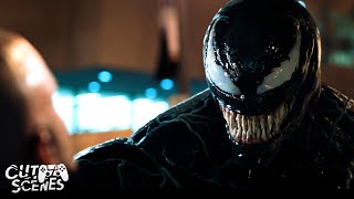 Venoms TAKEOVER Intense Chase Scene  Venom Tom Hardy [upl. by Merc]