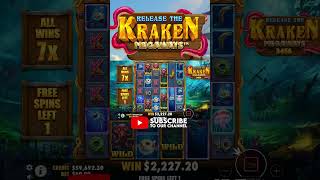 💥 Kraken Win on Release the Kraken Megaways Slot bigwin slots [upl. by Chae]