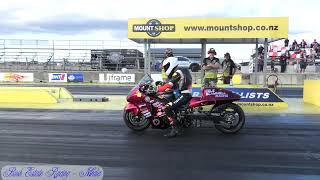 Joint Series NZDRA and IHRA finals 20232024 season at Masterton Motorplex International Dragway [upl. by Aceber200]