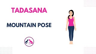 Tadasana Stand Tall with Mountain Pose  Yoga World  How to do Yoga Mountain Pose Tadasana [upl. by Billat]