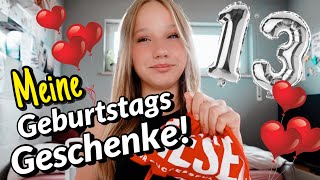 MEINE GEBURTSTAGSGESCHENKE 2023 🥳 OFFICIAL TEENAGER ❤️ HEY ISI [upl. by Seys]