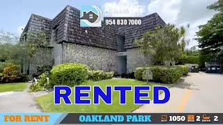 Affordable Rental  Upgraded 2Bedroom Condo in Gated Oakland Shores  Oakland Park FL [upl. by Lakim]