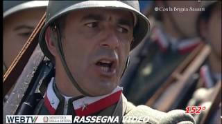 RASSEGNA VIDEO 2 GIUGNO PASSA LA BRIGATA SASSARI  WEBTV DIFESA [upl. by Navetse]