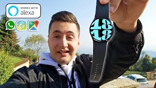 Smartwatch con ALEXA e WHATSAPP Recensione Galaxy Watch 6 [upl. by Ingalls]