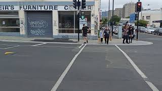 2019 Tyco LED Traffic Lights  Great King Street amp St Andrew Street Dunedin [upl. by Antonina31]