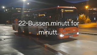 22Bussen minutt for minutt 🇧🇻 [upl. by Yliah]