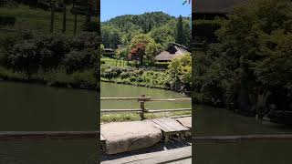 HIDEN VILLAGE OF HIDA in Japan Walk chill in old city japan travel running history short [upl. by Ahsias]