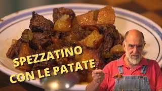 SPEZZATINO CON LE PATATE  Le ricette di Giorgione [upl. by Skyler]